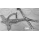 Mercedes 190 W201 Window Regulator Without Motor Left Front Door